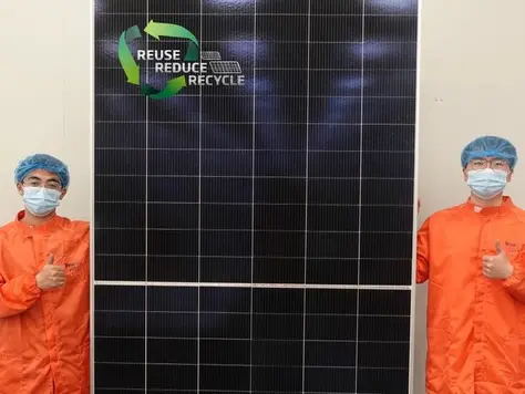 Trina Solar produces fully recycled PV module
