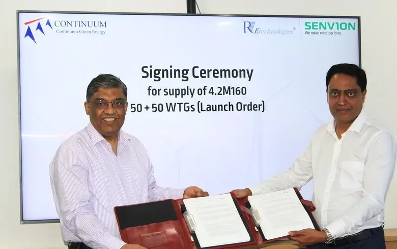Senvion lands 210-MW conditional order for new 4.2-MW wind turbine