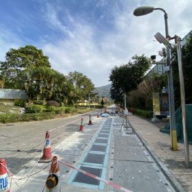   Pre-fabricated photovoltaic pavement for urban environments 