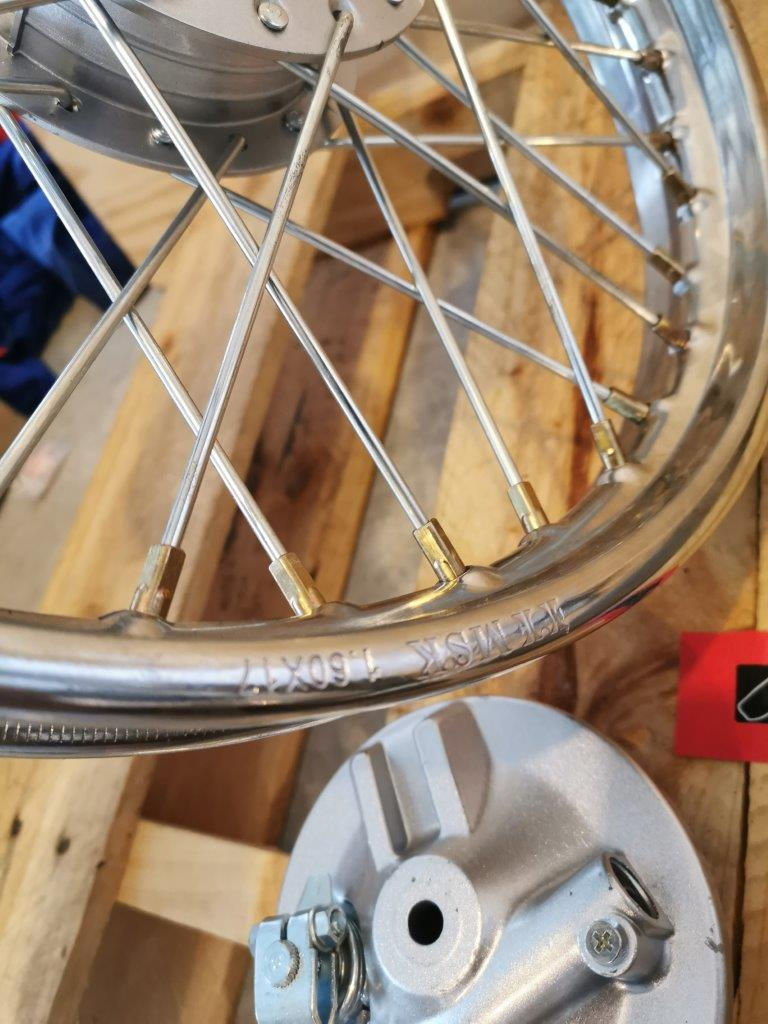 Thumbnail: CUB Wheel Set With Drum Cover