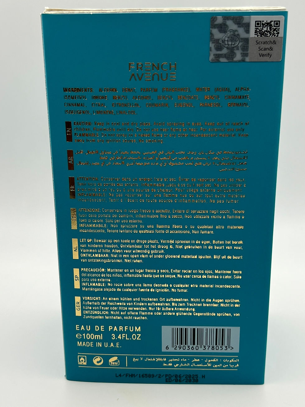 Thumbnail: French Avenue - Vulcan Feu 100ml