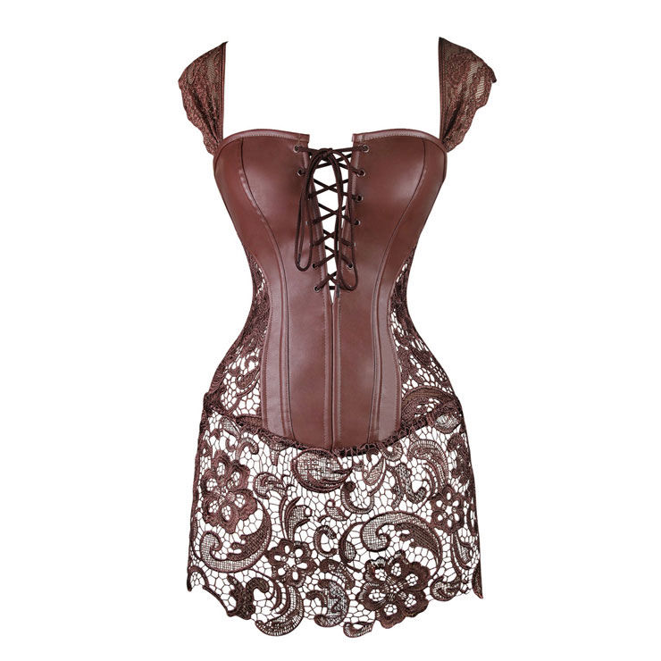 Thumbnail: Leather and Lace Corset