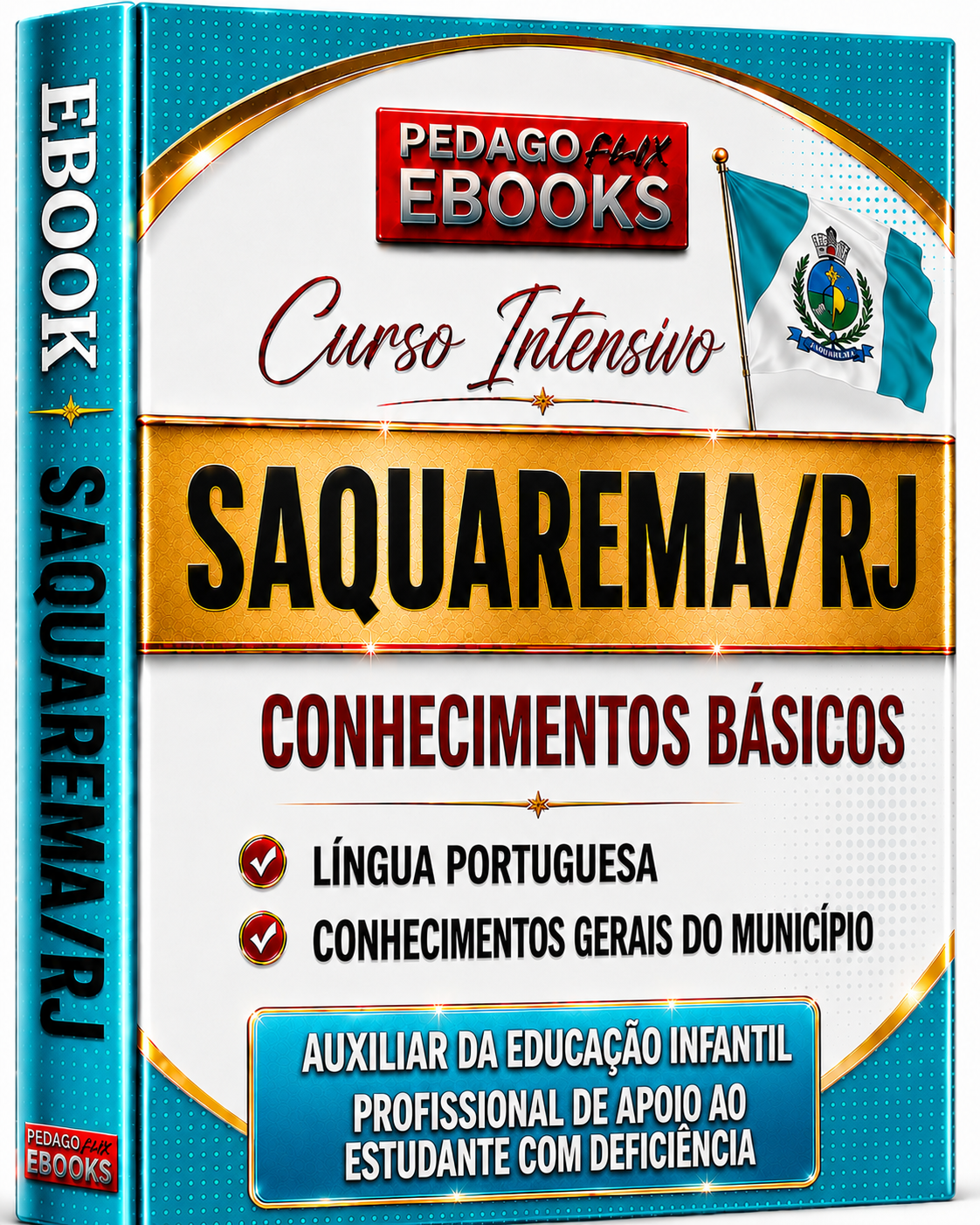 SAQUAREMA/RJ - Conhecimentos Básicos Aux. Ed. Infantil e Profissional de Apoio