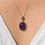 Thumbnail: Amethyst Pendant set in silver 925