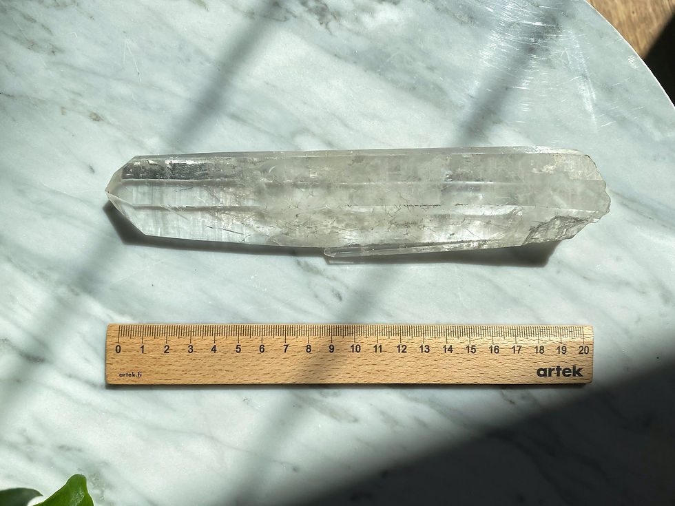 Thumbnail: Laser Quartz with Tyndall effect I Large | Mongolia