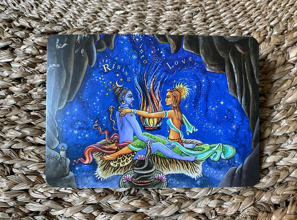 Thumbnail: Shakti cards | postcards | Designs 11 - 25