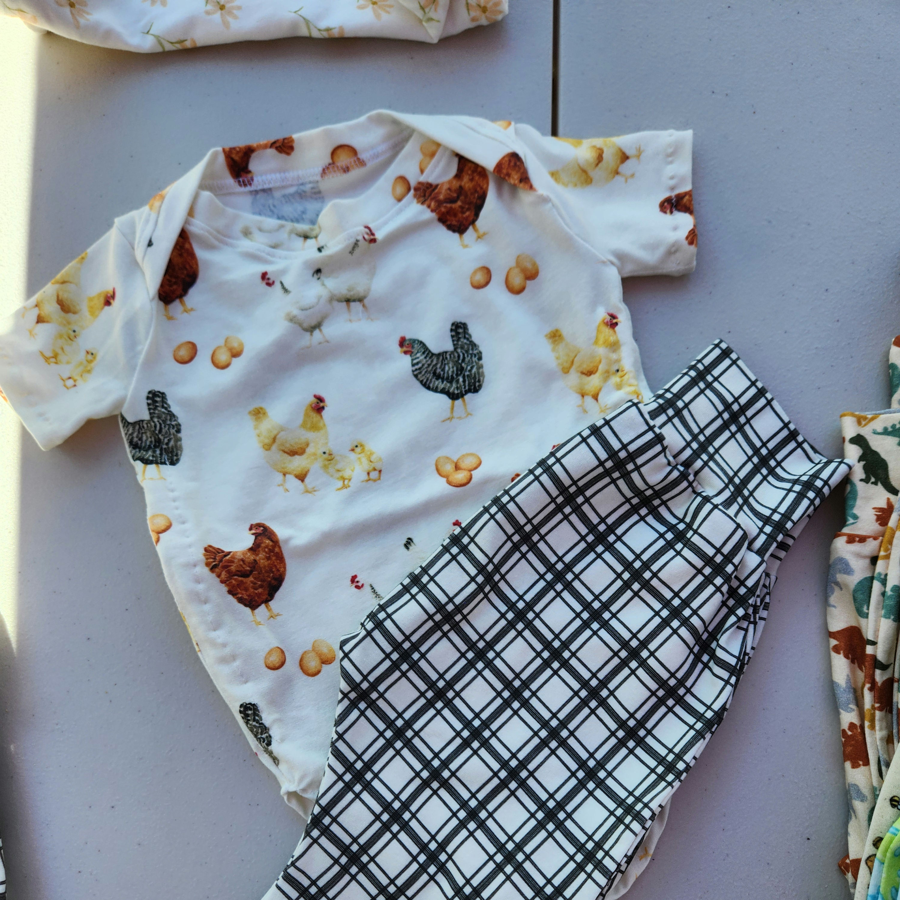 0-9 Months Grow with Me Onesie