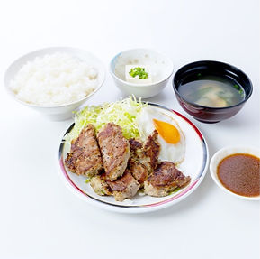 餃子バーグ定食