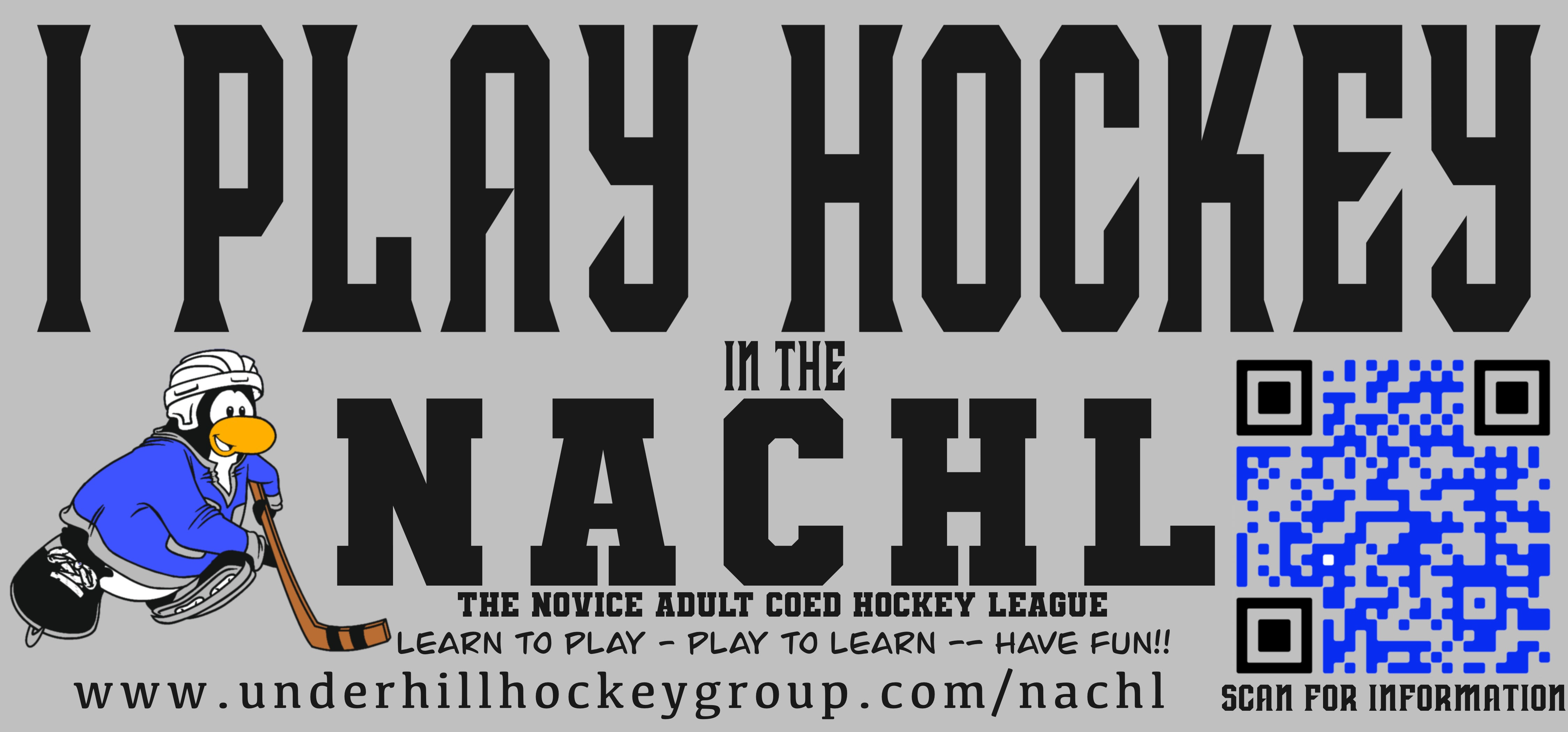 "I Play Hockey" bumper sticker ($2 ea.)