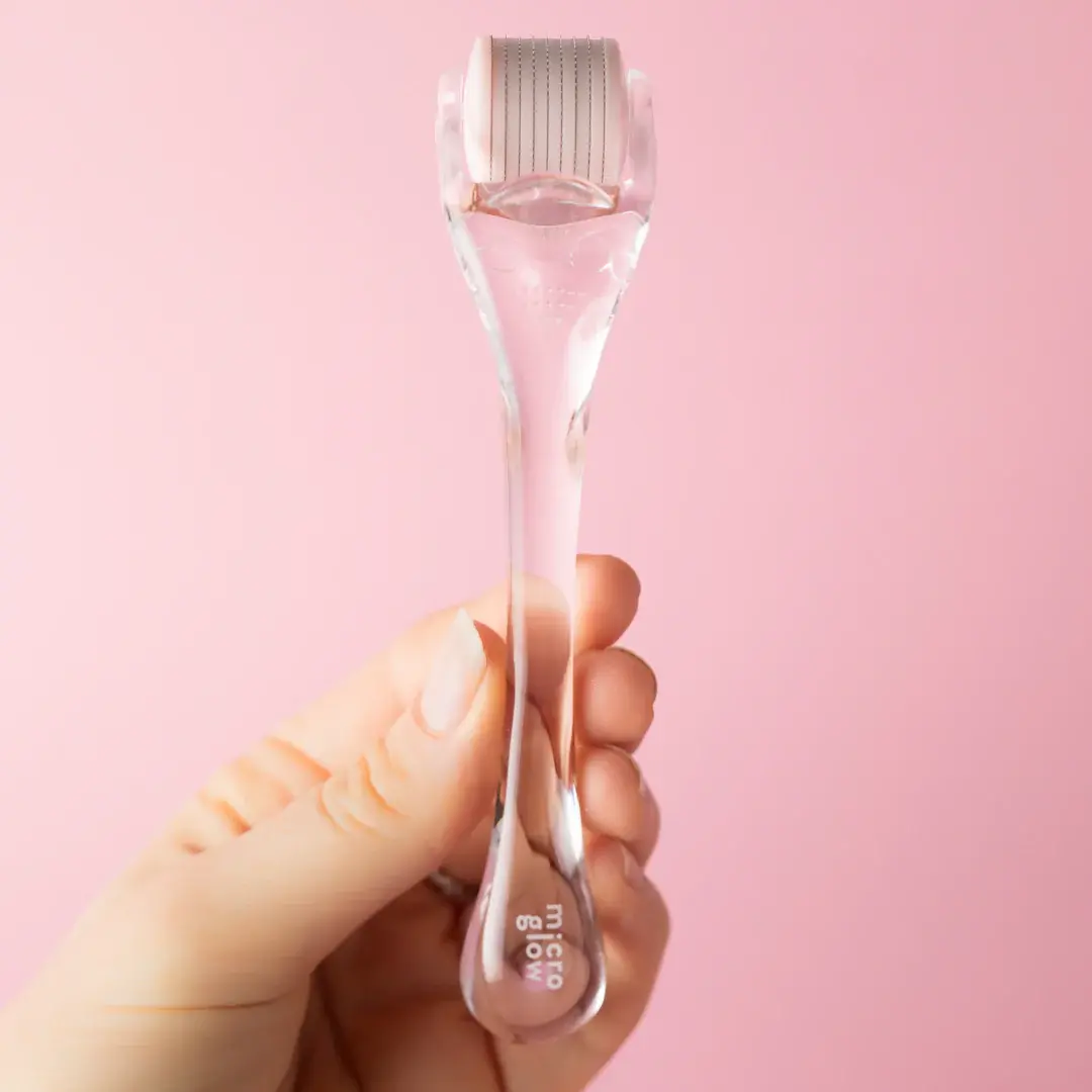 Micro Glow Dermal Roller- Clear
