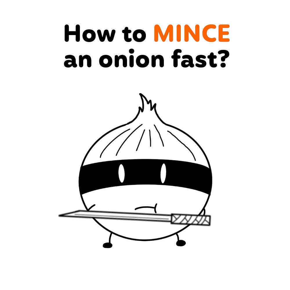 How to MINCE an Onion FAST