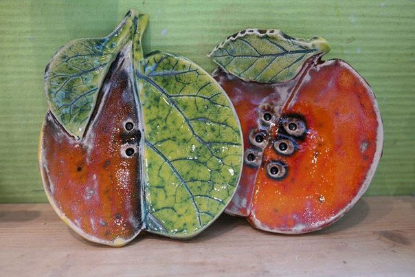 Тарелки "Яблочко наливное"