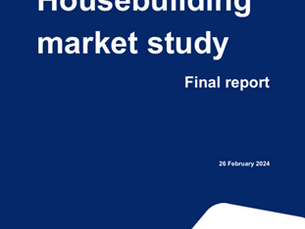 Housebuilding Market Final Study Report - highlight several key concerns