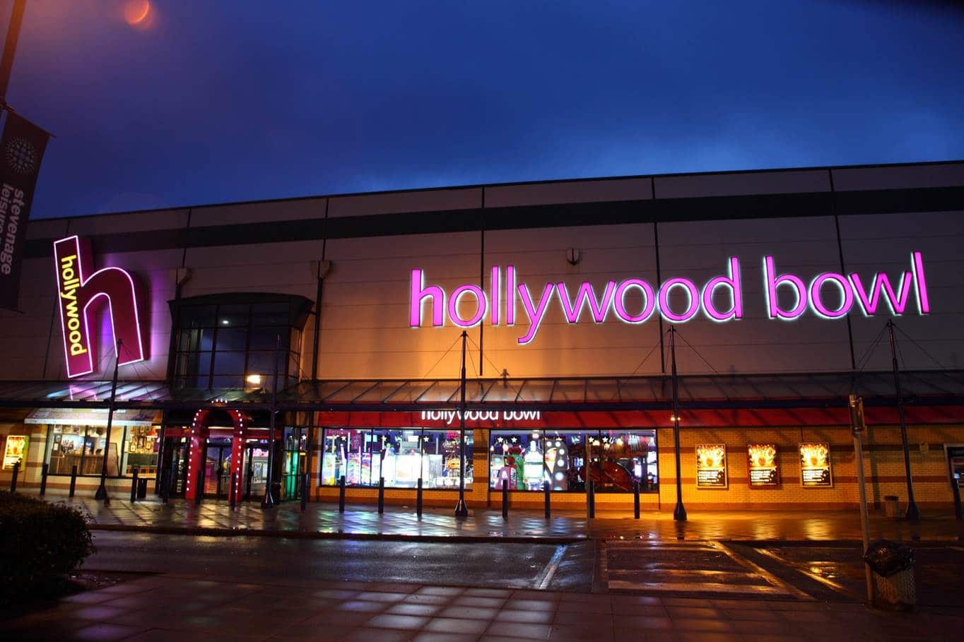 Hollywood Bowl Arcade - Stevenage | UK Arcade Directory