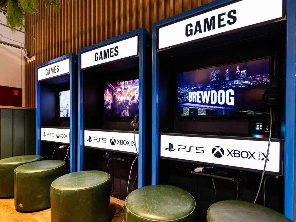BrewDog Game Zone - Gatwick Airport | Amusement Arcade | Spin Raiders