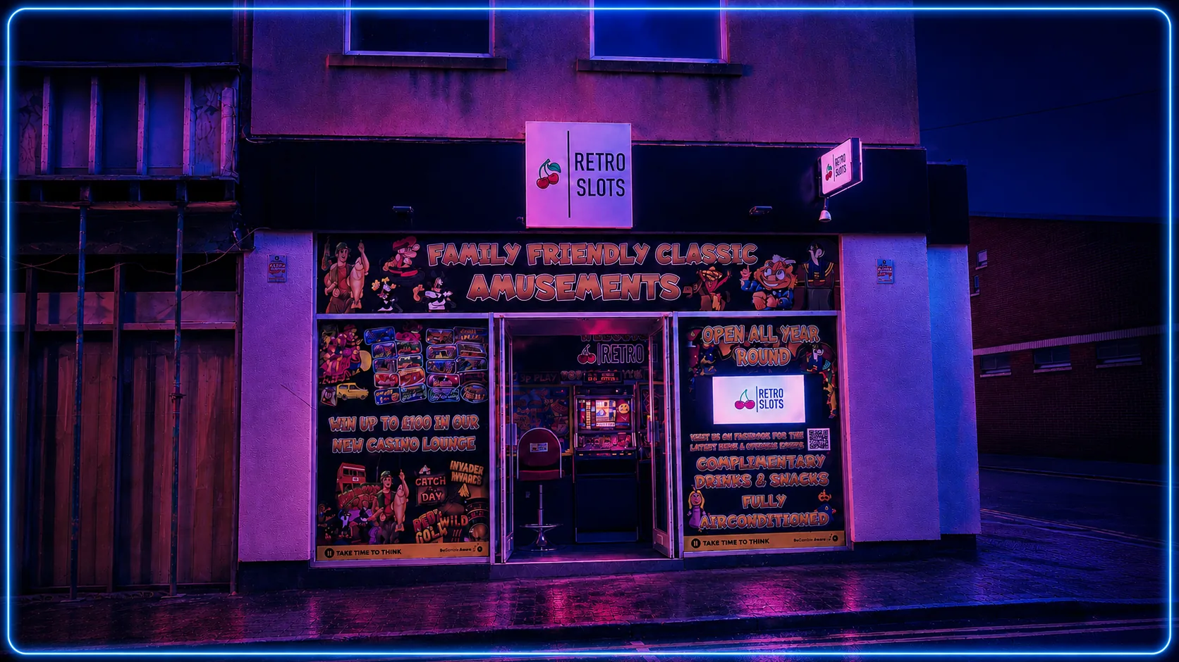 Retro Slots Blackpool | Classic Arcade & Fruit Machines on the Prom