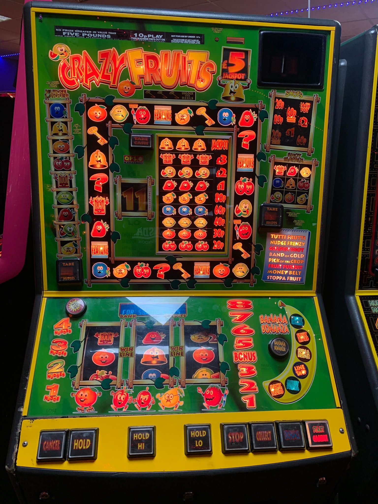UK fruit machine guide