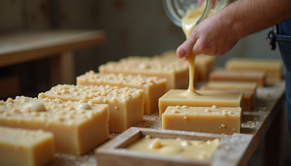The Art of Handcrafted Soap: A Journey to Nourish Sensitive Skin
