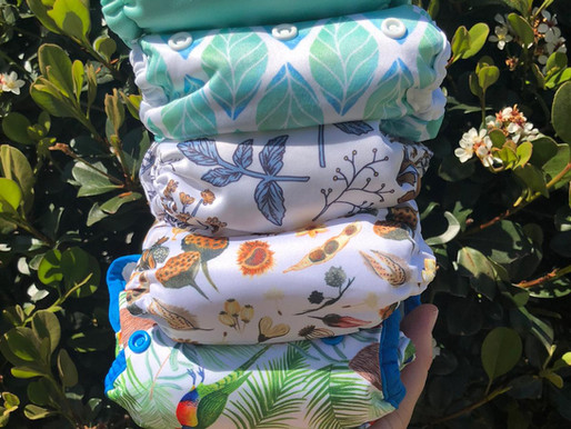 Why hire from a modern cloth nappy library?