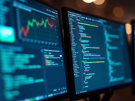 Eye-level view of a diverse collection of AI tools displayed on a desk