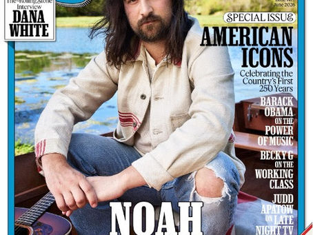 NOAH KAHAN IS AN “AMERICAN ICON” ON THE COVER OF ROLLING STONE