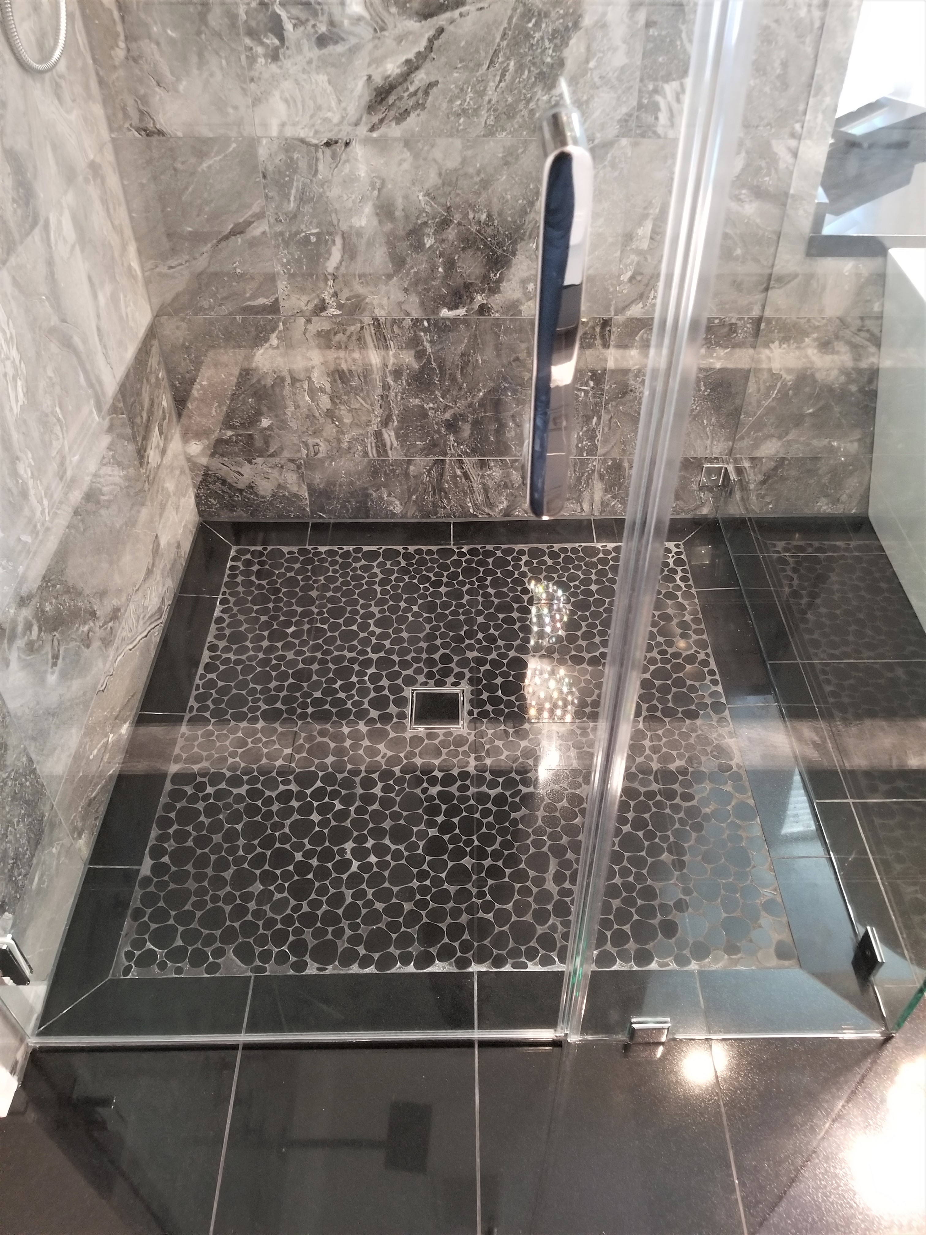 Contemporary Bathroom Remodel Katy