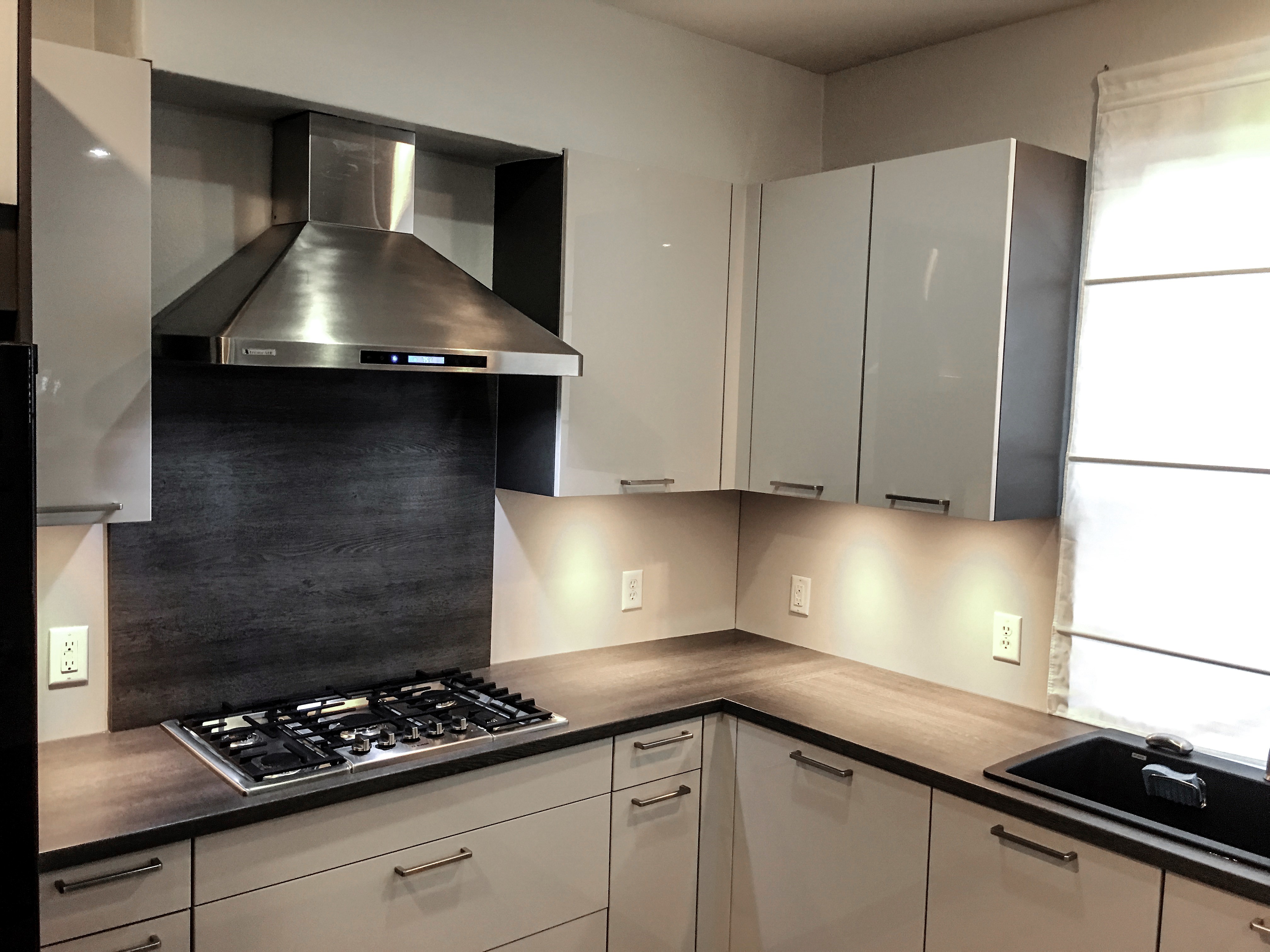 modern, high gloss kitchen, Houston