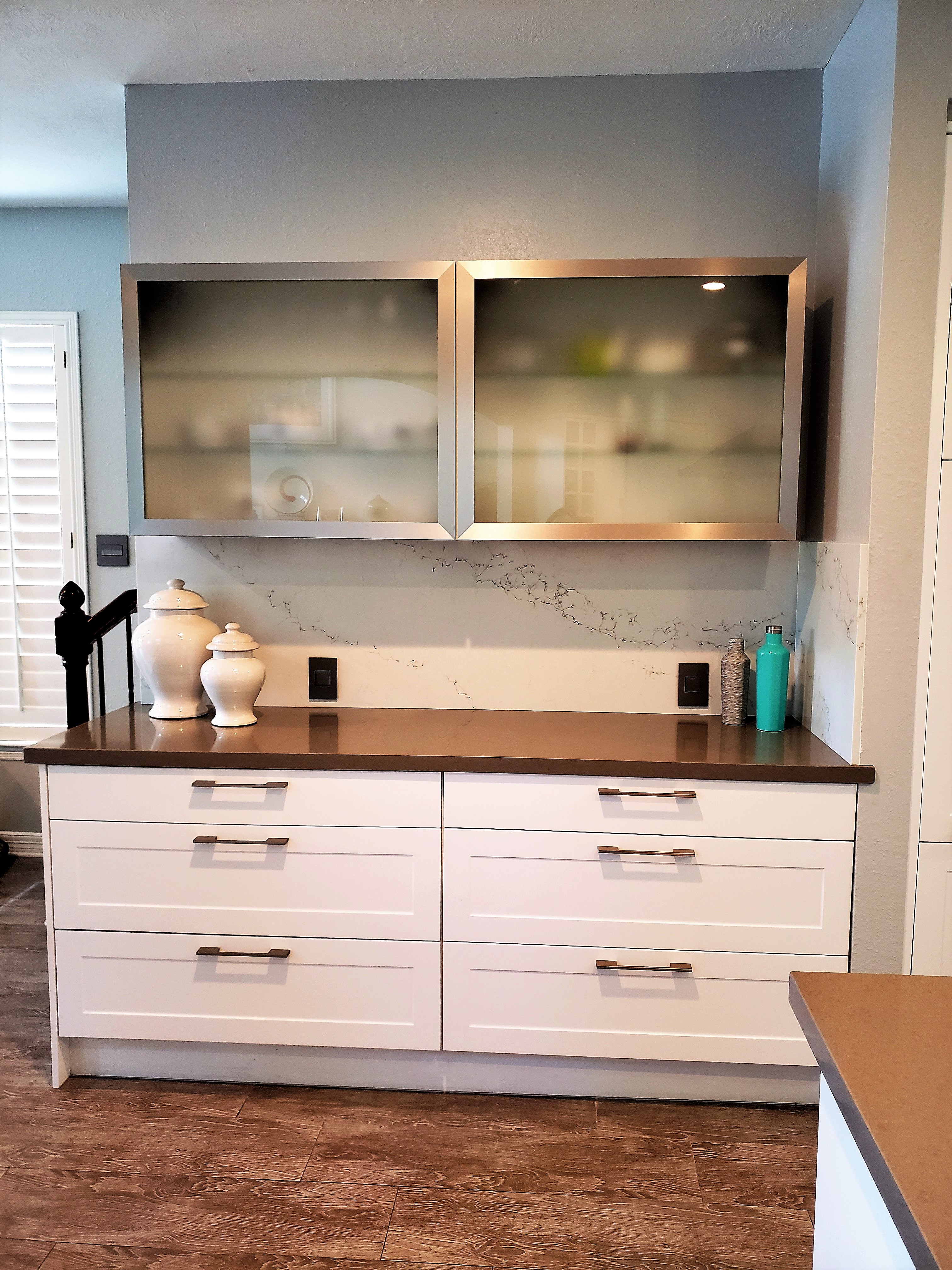 European kitchen in Katy, Texas