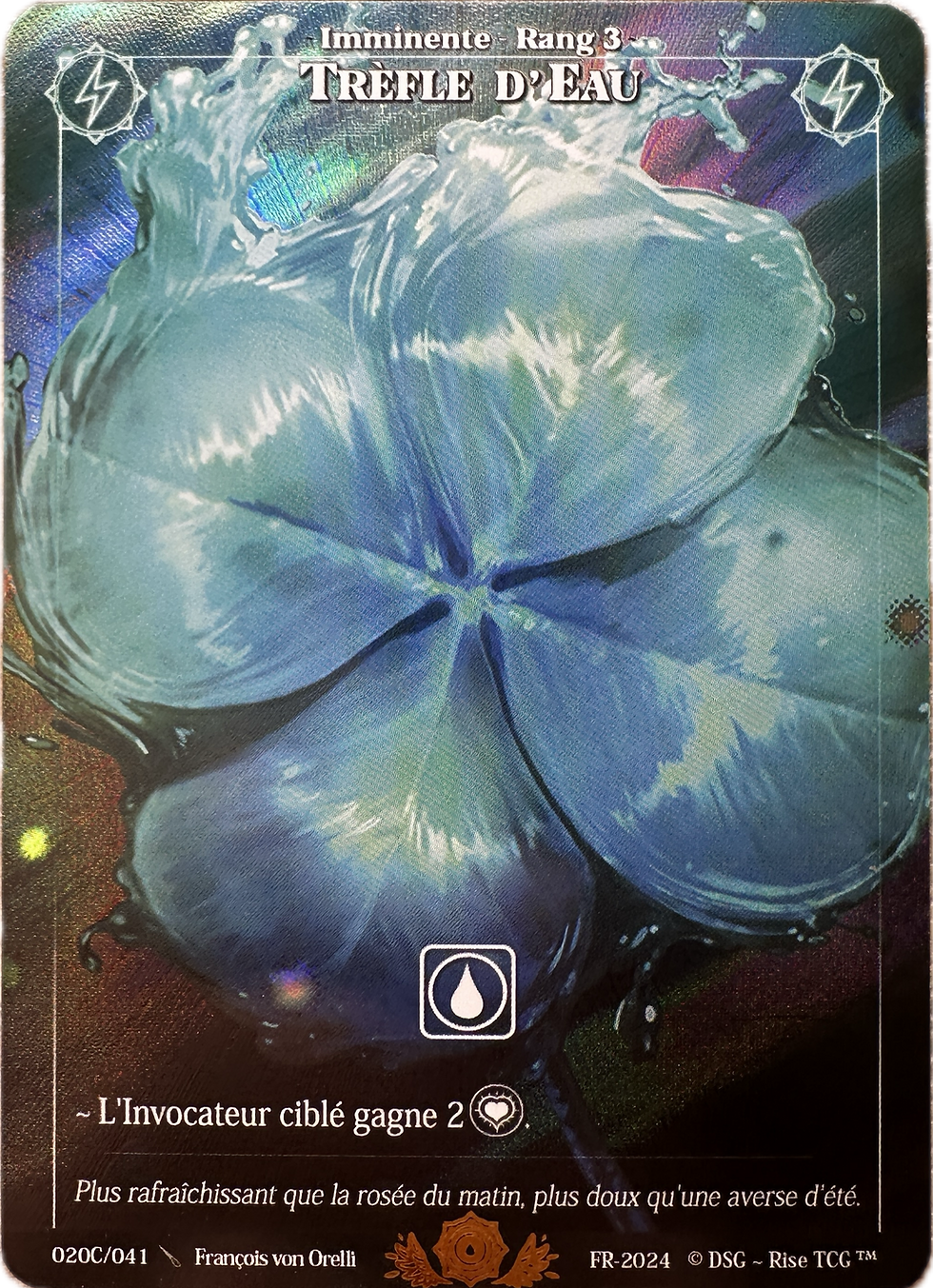 Rise TCG - Fresh - Trefle d'eau - Surge Foil - FR