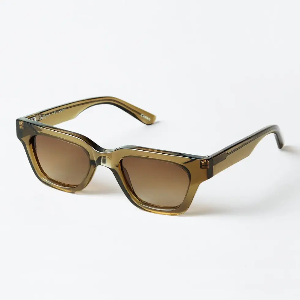 Thumbnail: Olive green square sunglasses