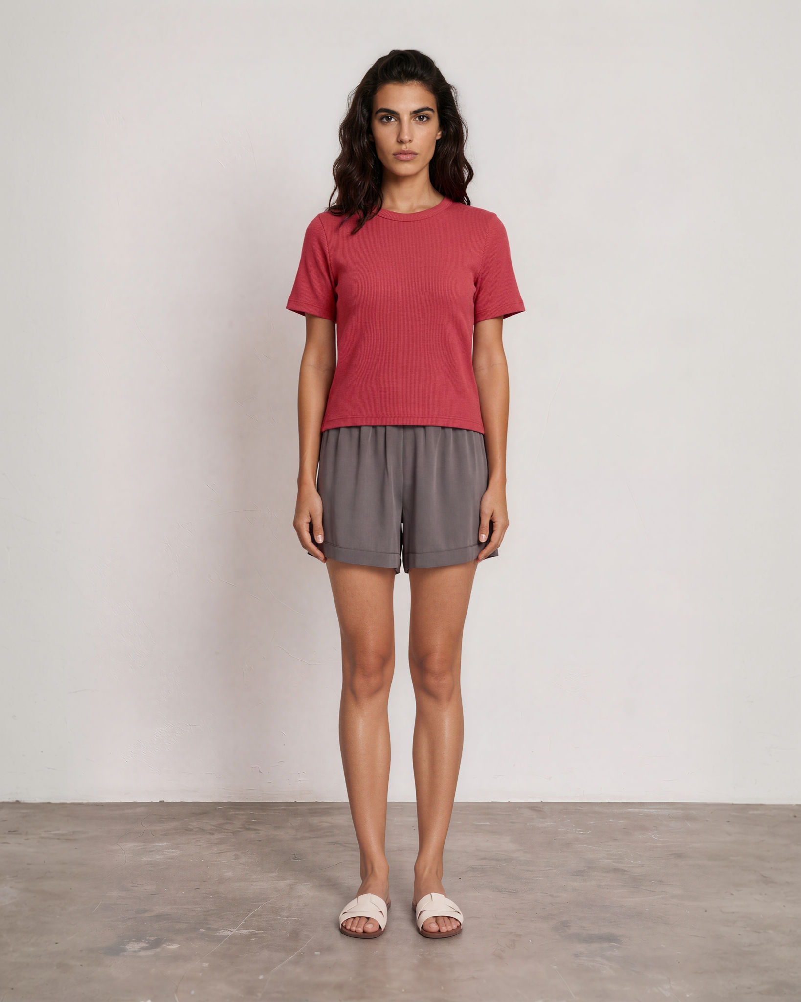 Red Rib Crop