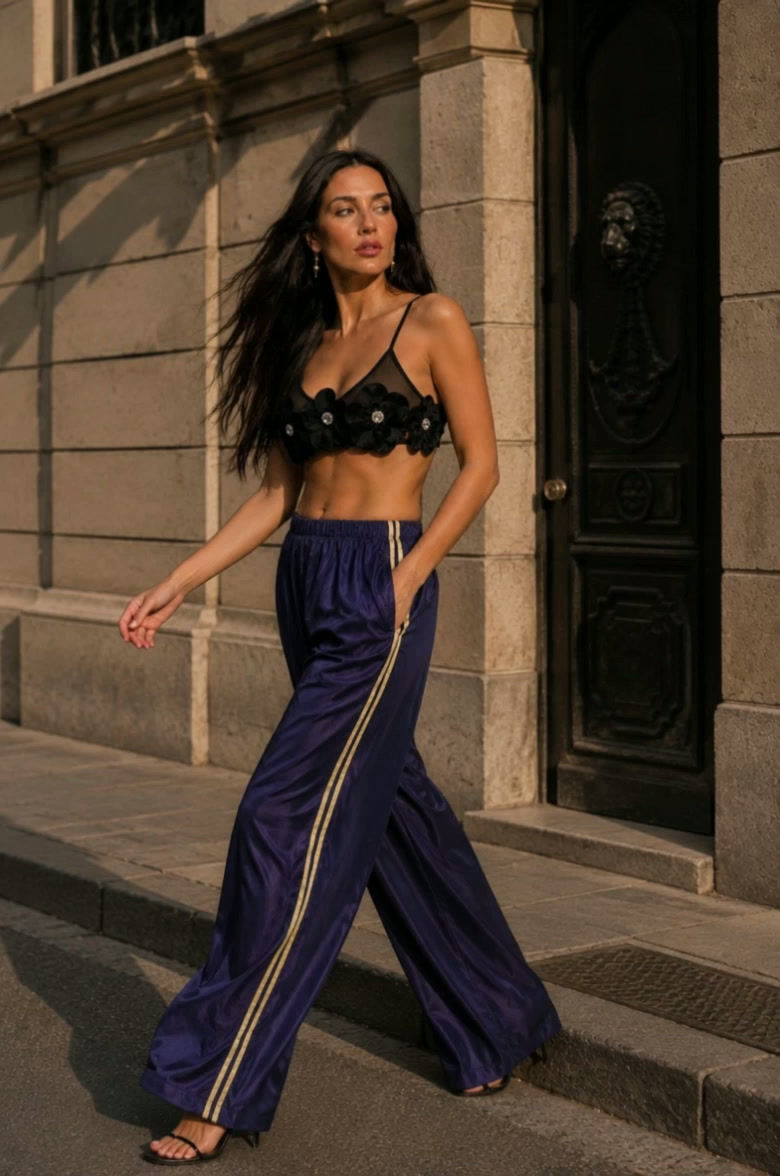 Pantaloni Viola Milano