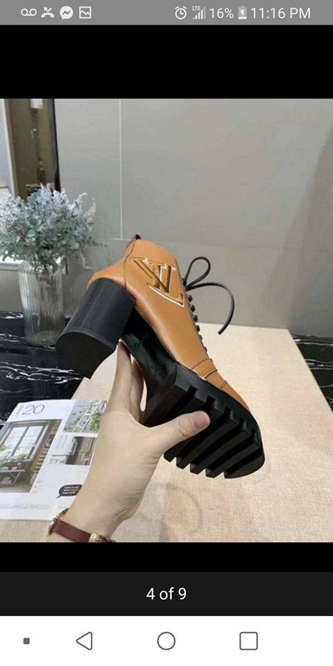 Thumbnail: Tan LV Boots