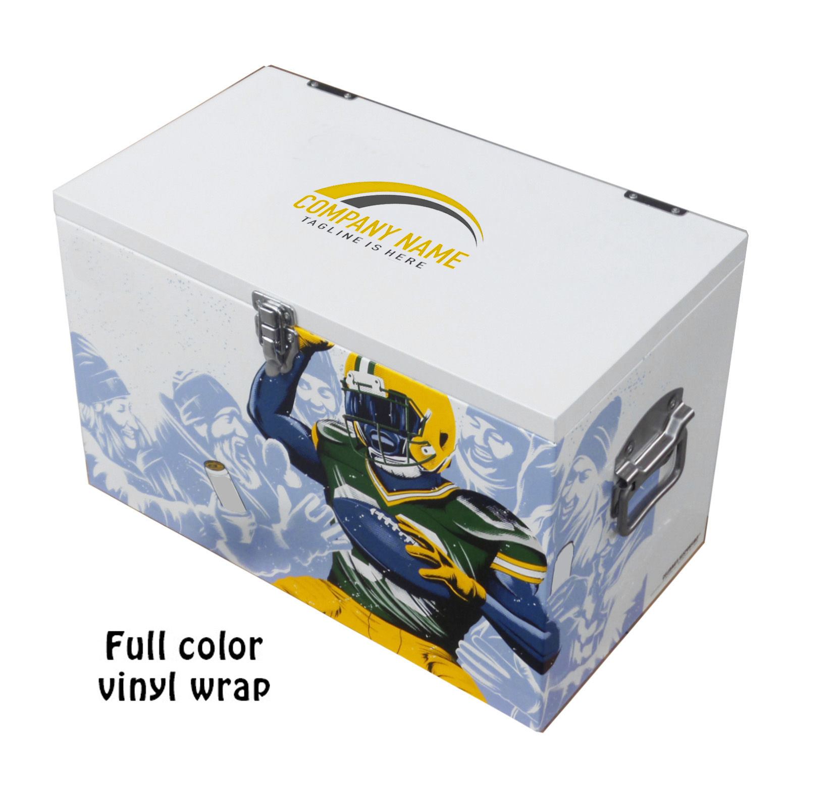 4sizzle promotional wholesale wrap cooler metal