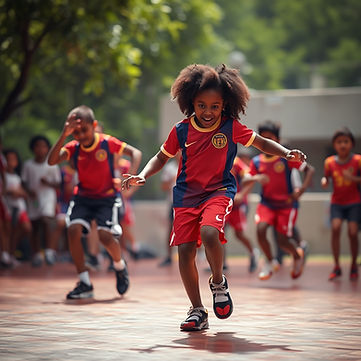 Danse afro avec maillot des équipes de la coupe du monde.jpg