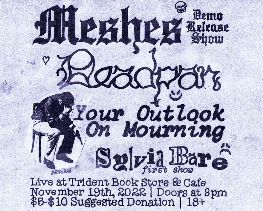 Hand Drawn Flyer by Jeremy Baxter