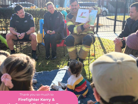 A Joyful Storytime with Our Local Firefighters