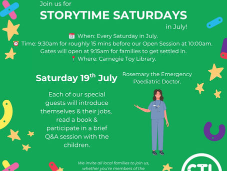 Storytime Saturdays: Meet a Real-Life Hero – Dr. Rosemary!
