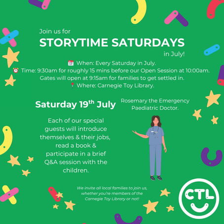 Storytime Saturdays: Meet a Real-Life Hero – Dr. Rosemary!