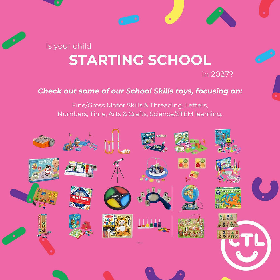 STARTING SCHOOL? WE'VE GOT PLAY COVERED. 🎒✨