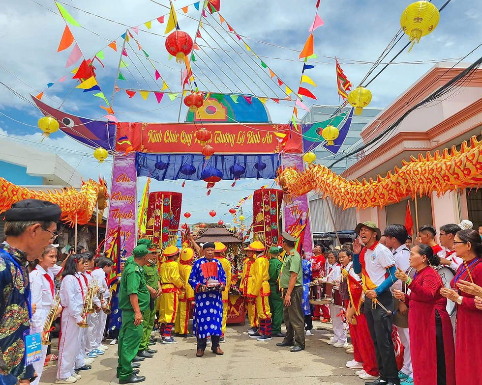 Không khí sôi động của Lễ hội Nghinh Ông Cần Giờ