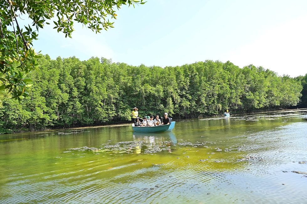 Khu du lịch Vàm Sát. Nguồn ảnh: Vàm Sát.