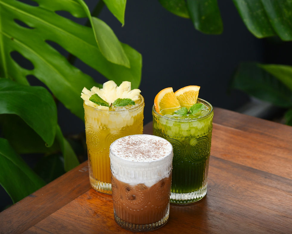 Đa dạng thức uống tươi mát tại Mangrove Coffee & Tea