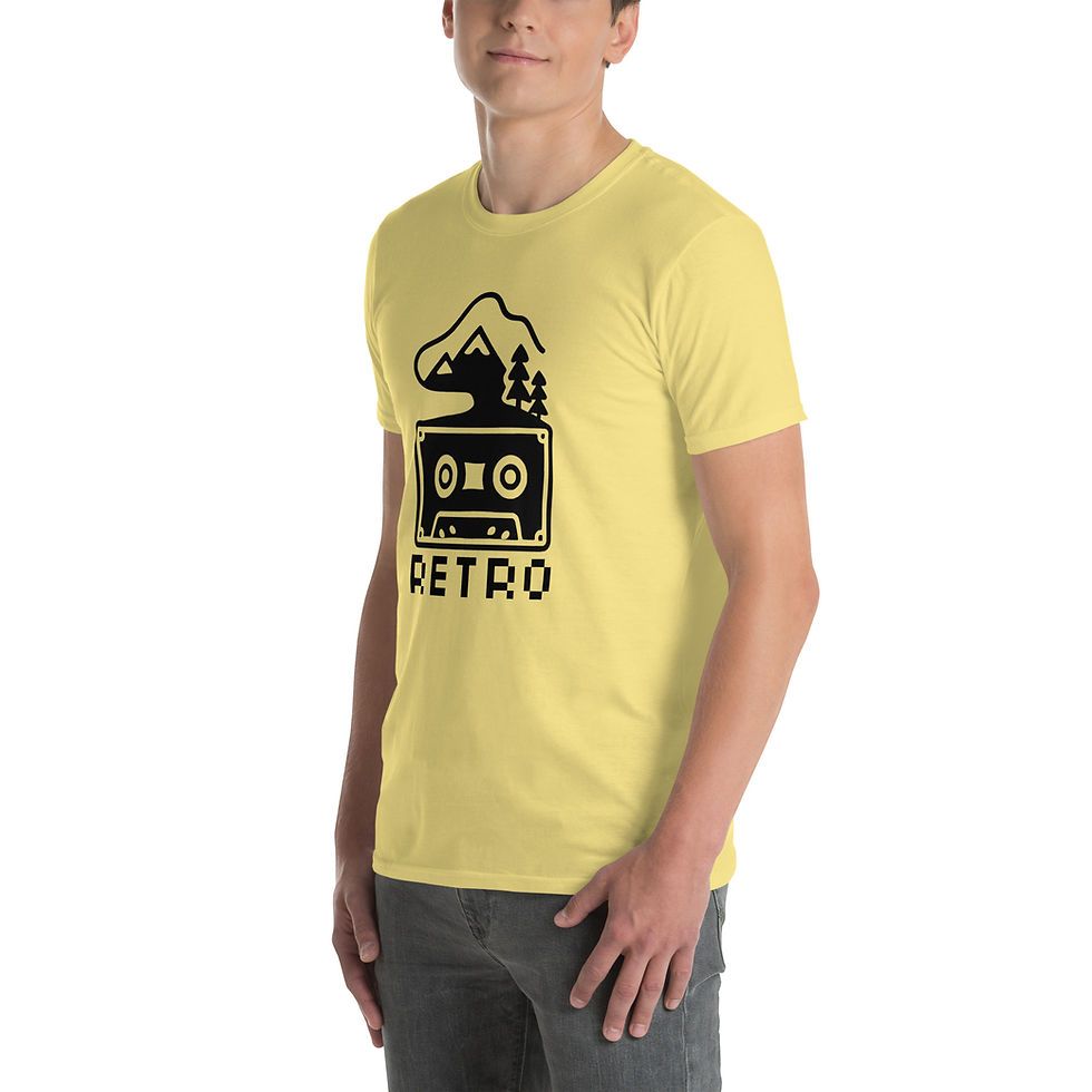 Thumbnail: Retro Short-Sleeve Unisex T-Shirt