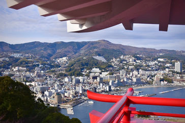 日帰り熱海① まさるとレインボーデッキと熱海城