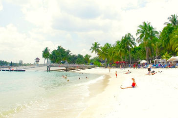 シロソビーチ@セントーサ島 / シンガポール旅行記