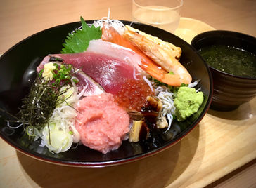 築地食堂 源ちゃん☺︎ 外食は海鮮ばっかりw