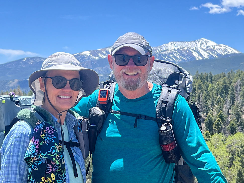 Polly & Mick -- amazing trail angels!