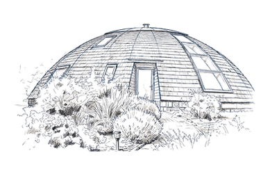 drawing of the Flanders dome