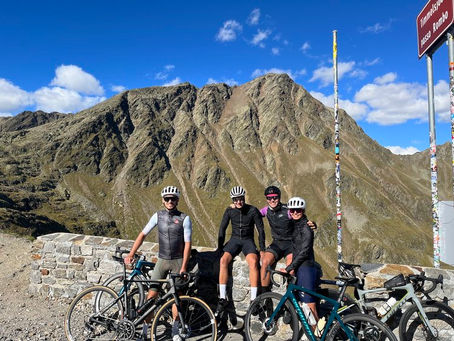 Cycling through the Austrian Alps